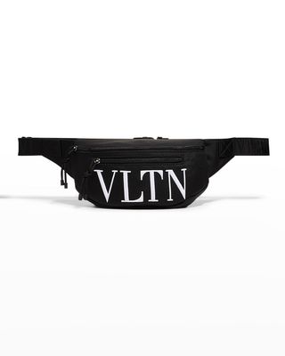 Men's VLTN Nylon Belt Bag