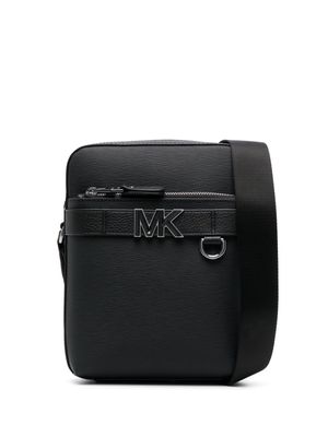 Michael Kors Flight logo-plaque shoulder bag - Black