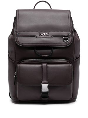 Michael Kors Varick leather backpack - Red