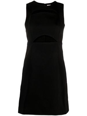 Michael Michael Kors cut-out sleeveless shift dress - Black