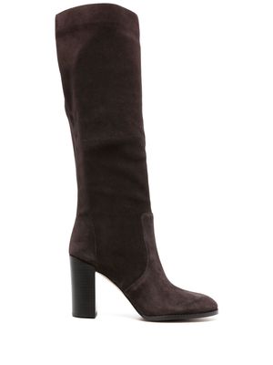 Michael Michael Kors Luella 95mm suede boots - Brown