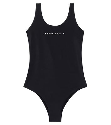 MM6 Maison Margiela Kids Logo swimsuit