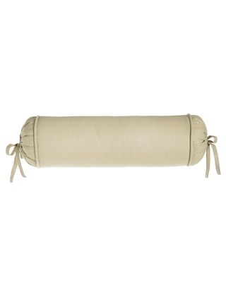 Monterey Solid-Color Neck Roll Pillow, 6" x 20"