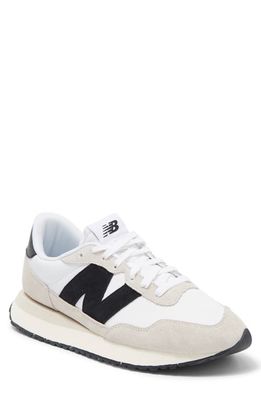 New Balance 237 Sneaker in Sea Salt/White