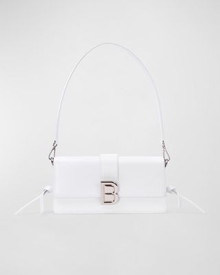 Nia Flap Leather Shoulder Bag