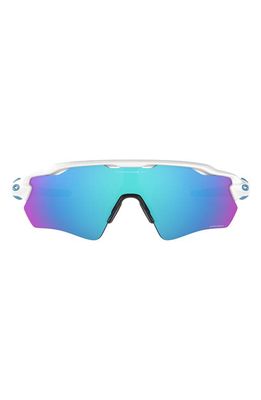 Oakley Radar EV Path 138mm Shield Wrap Sunglasses in White
