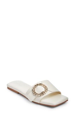 Open Edit Lely Slide Sandal in Ivory