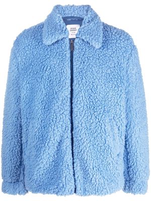 Opening Ceremony faux-shearling jacket - Blue