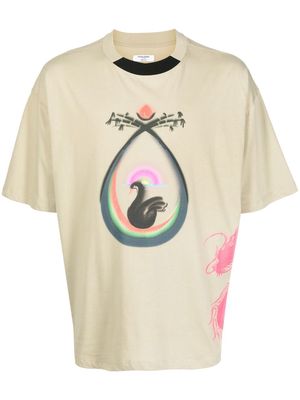 Opening Ceremony logo-print T-shirt - Green