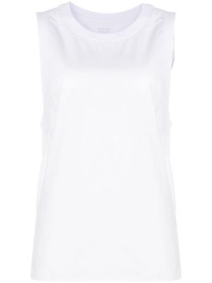 Osklen sleeveless cotton T-shirt - White