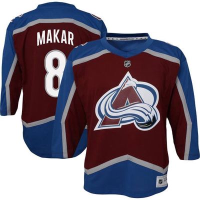 Outerstuff Preschool Cale Makar Burgundy Colorado Avalanche Replica Player Jersey