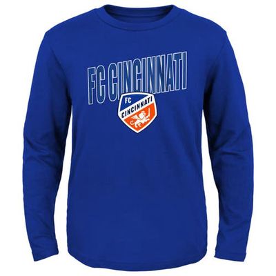 Outerstuff Youth Blue FC Cincinnati Showtime Long Sleeve T-Shirt