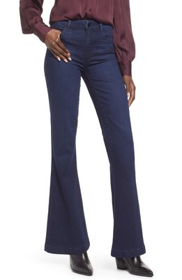PAIGE Genevieve High Waist Flare Leg Jeans in Sandpiper