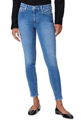 PAIGE Hoxton High Waist Ankle Skinny Jeans in Princess