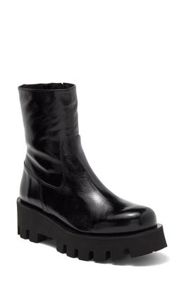 Paloma Barcelo Cristina Lug Sole Boot in Black
