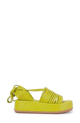 Paloma Barcelo Danae Platform Sandal in Mint