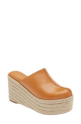 Paloma Barcelo Hebe Wedge Clog in Ochre