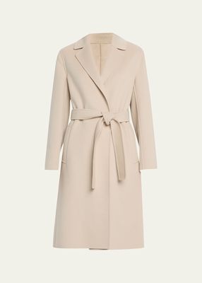 Pauline Double-Face Wool Wrap Coat