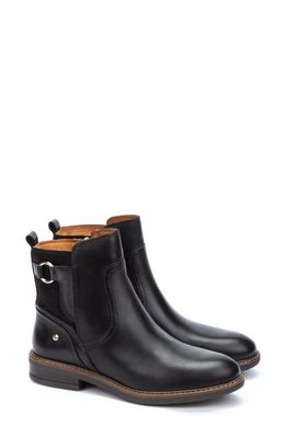 PIKOLINOS Aldaya Leather & Suede Ankle Boot in Black