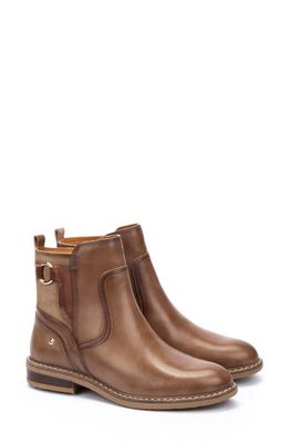 PIKOLINOS Aldaya Leather & Suede Ankle Boot in Siena