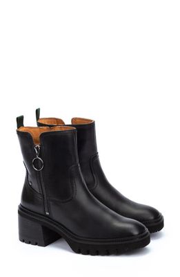 PIKOLINOS Valladolid Lug Zip Bootie in Black