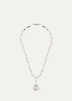 Platinum Necklace with Diamonds