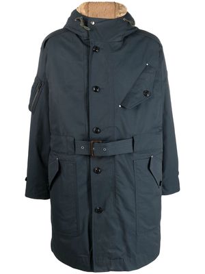 Polo Ralph Lauren belted hooded parka - Blue