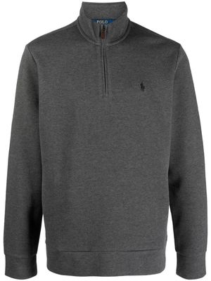 Polo Ralph Lauren Polo-Pony cotton-blend jumper - Grey