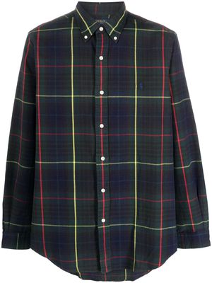 Polo Ralph Lauren Polo Pony plaid-check cotton shirt - Green