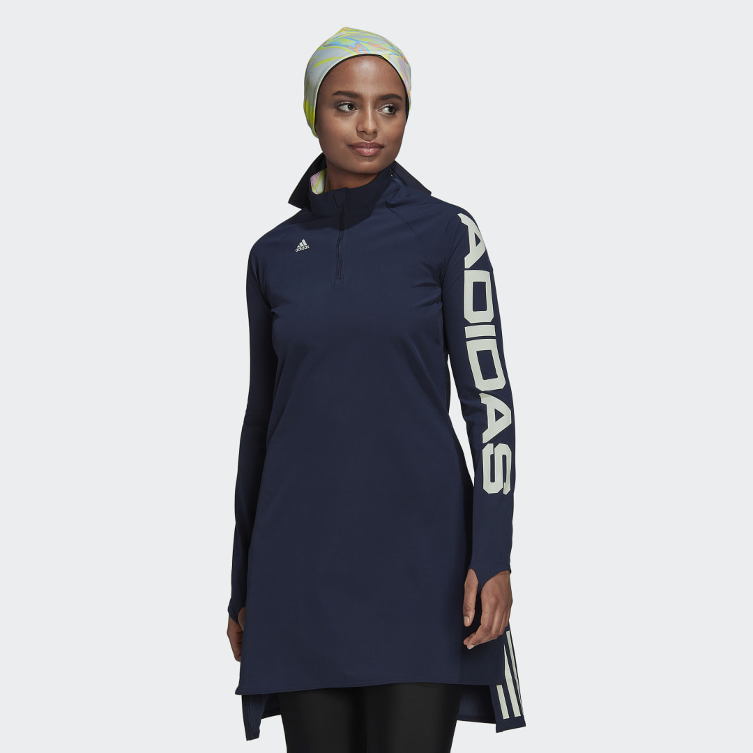 Positivisea Swim Long Sleeve Top Legend Ink / Linen Green F22