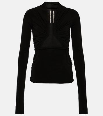 Rick Owens Cutout jersey top