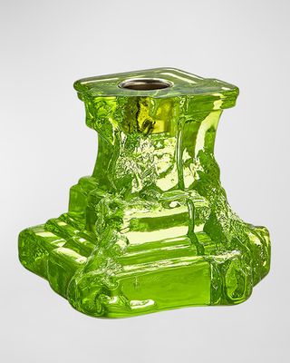 Rocky Baroque Kryptonite Small Candlestick, 3.7"