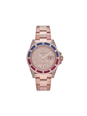 Rolex 2021 pre-owned GMT Master II 40mm - Pink