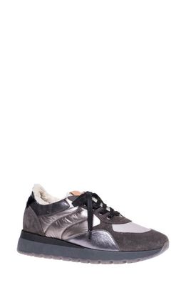Ron White Zohra Genuine Shearling Lined Sneaker in Slate