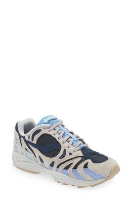 Saucony Grid Azura 2000 Sneaker in Grey/Dark Blue