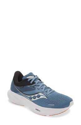 Saucony Ride 16 Running Shoe in Murk/Black