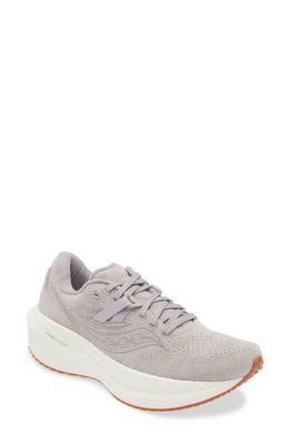 Saucony Triumph RFG Running Shoe in Mauve Grey