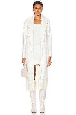 SER.O.YA Athena Robe in White