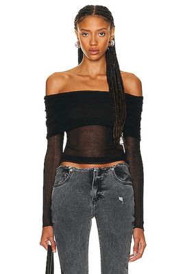 SER.O.YA Idalia Top in Black