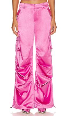 SER.O.YA Lai Cargo Pant in Fuchsia