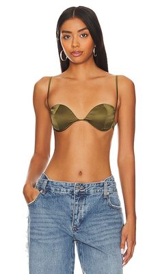 SER.O.YA Monet Bra in Olive