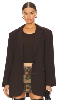 SER.O.YA Raven Blazer in Brown
