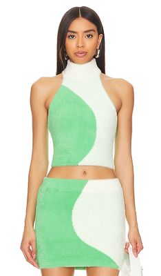 SER.O.YA Wilma Top in Green