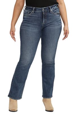Silver Jeans Co. Suki Curvy Bootcut Jeans in Indigo