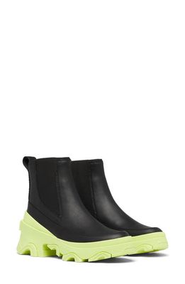 SOREL Brex Waterproof Chelsea Boot in Black/Tippet