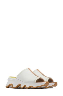 SOREL Kinetic Impact Slide Sandal in Sea Salt/Radiation