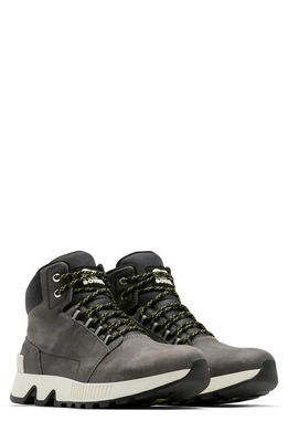 SOREL Mac Hill Waterproof Boot in Quarry/Black