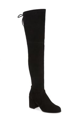 Stuart Weitzman Daphne Over the Knee Boot in Black