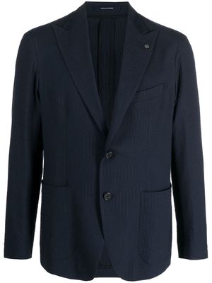 Tagliatore Derrick single-breasted blazer - Blue