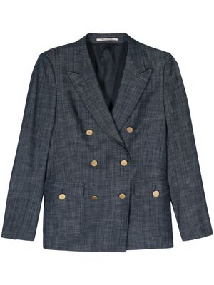 Tagliatore J-Hilda double-breasted blazer - Blue